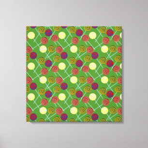 Lienzo Candy pattern   Lollies pattern   lollipop 58