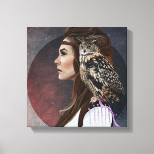 Lienzo Caneva “Lady Owl "