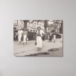 Lienzo Cannes Francia en los años 30