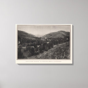 Lienzo Cañón Glen, picos gemelos, San Francisco