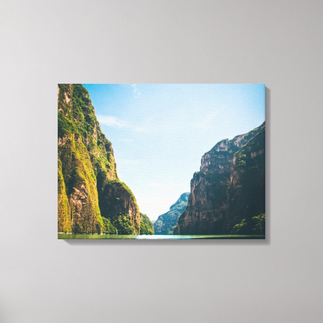 Lienzo Cañón Sumidero, México (Anverso)