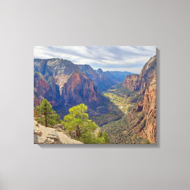 Lienzo Cañón Zion | Utah (Anverso)