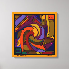 Lienzo Cansado de entrar - Acabo de ser yo