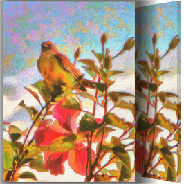 Lienzo Cantante de Poolside 2338 Art