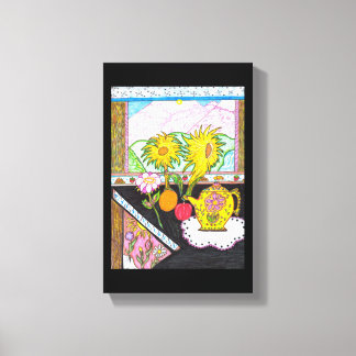 Lienzo Canto de girasol