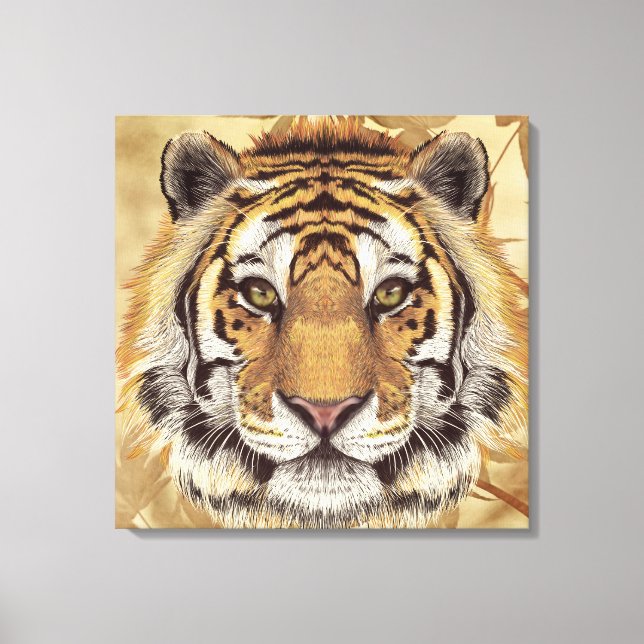Lienzo Canvas Art-Tiger (Anverso)