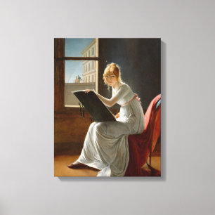 Lienzo Canvas Charlotte du Val d'Ognes Marie Villers