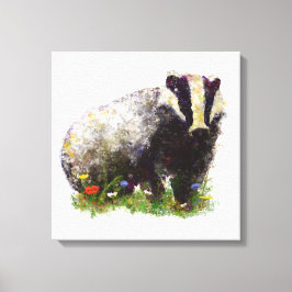 Lienzo Canvas de Badger