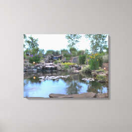 Lienzo Canvas de estanque Koi Pond de 3 niveles