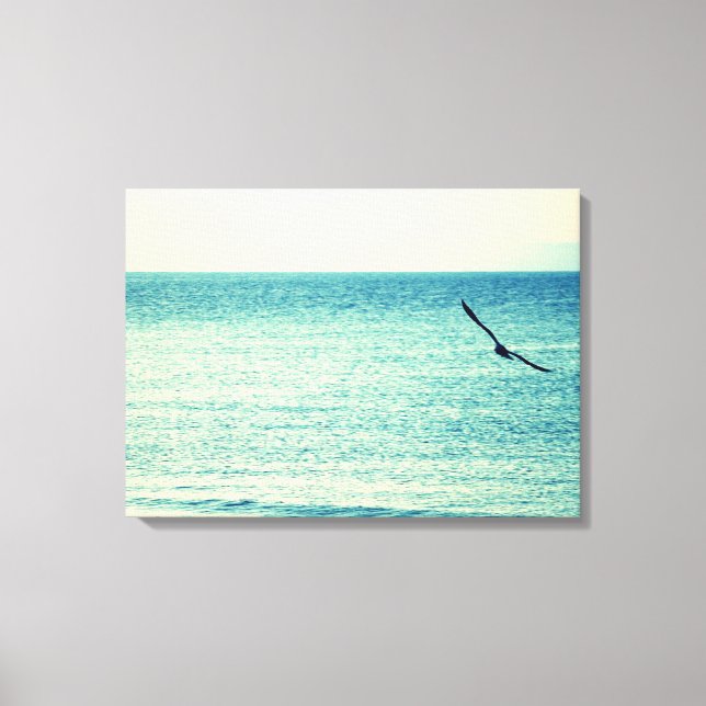 Lienzo Canvas de gaviota (Anverso)