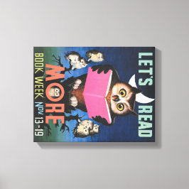 Lienzo Canvas de la Semana del Libro Infantil de 1955