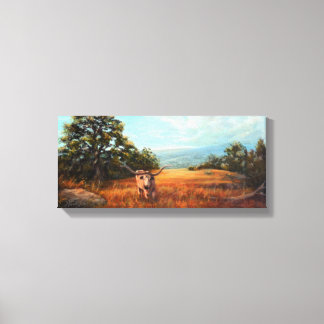 Lienzo Canvas de Longhorn