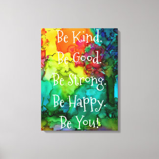 Lienzo Canvas de palabras motivacionales y Inspiradoras d