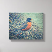Canvas de pepinillo de Robin Bird