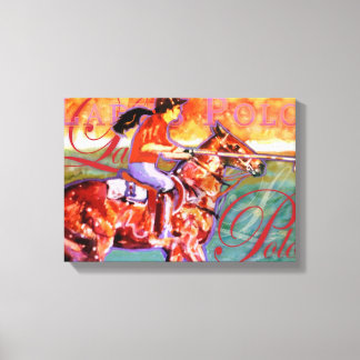 Lienzo Canvas de polo