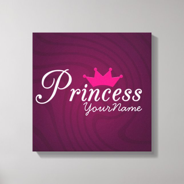 Lienzo Canvas de Princess (Anverso)