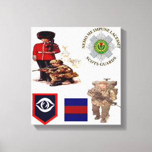 Lienzo Canvas de Scots Guards