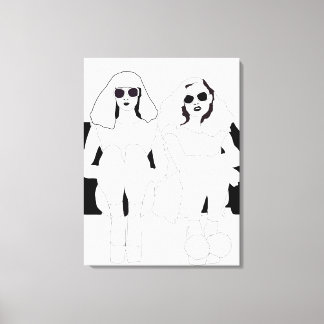 Lienzo Canvas de 'Sitting Around'