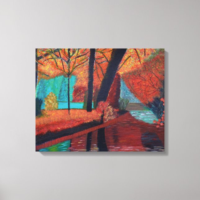 Lienzo Canvas de sueños otoñales (Anverso)