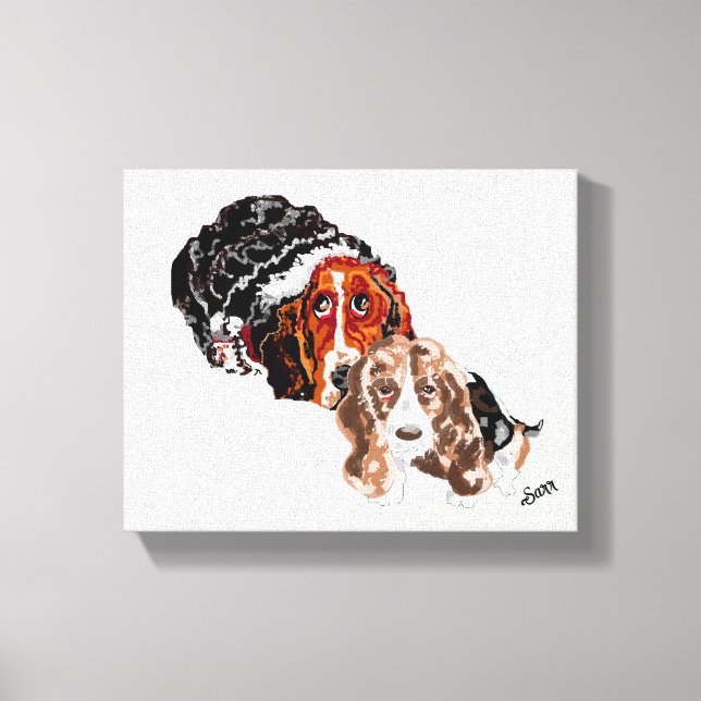 Lienzo Canvas: Día flojo (Anverso)