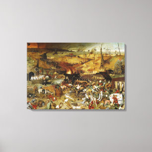 Lienzo Canvas El triunfo de la muerte Pieter Brueghel