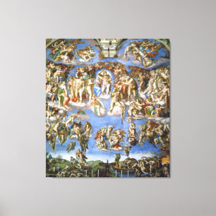 Lienzo Canvas El último juicio nuevo de Michelangelo