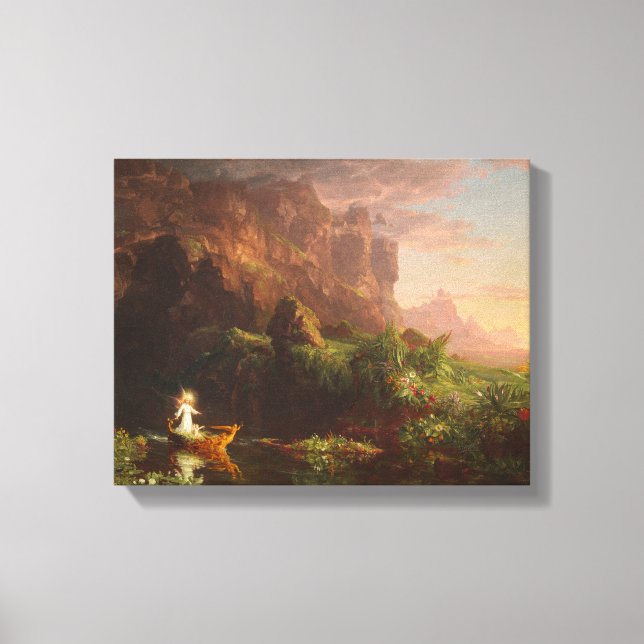 Lienzo Canvas El viaje de la infancia de la vida, Thomas  (Anverso)