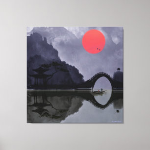 Lienzo Canvas envueltas de pescador