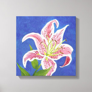 Lienzo Canvas envueltas de Stargazer Lily