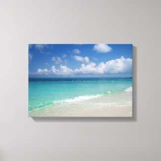 Lienzo Canvas envueltas en la playa de Turcas y Caicos