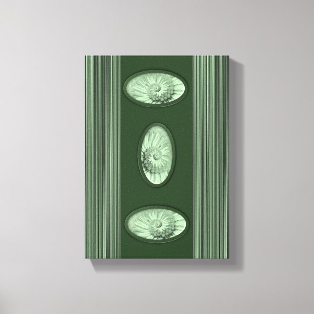 Lienzo Canvas estiradas imprimen la floral del día de la  (Anverso)