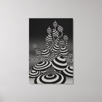 Canvas geométricas Masas grises