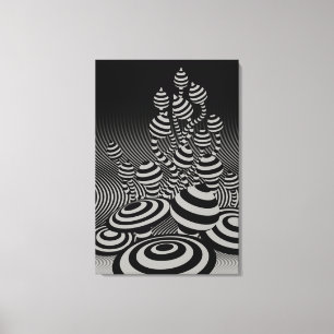 Lienzo Canvas geométricas Masas grises