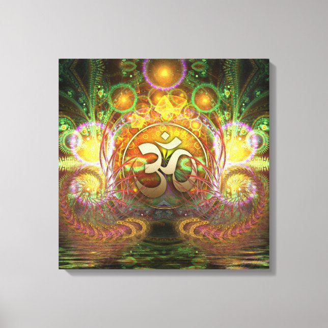 Lienzo Canvas Golden Aum Dreams (Anverso)
