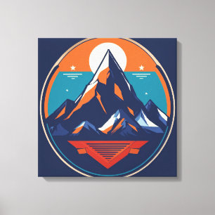 Lienzo Canvas gráficas de Serene Summit