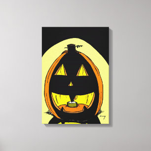 Lienzo Canvas Jack o' Lantern
