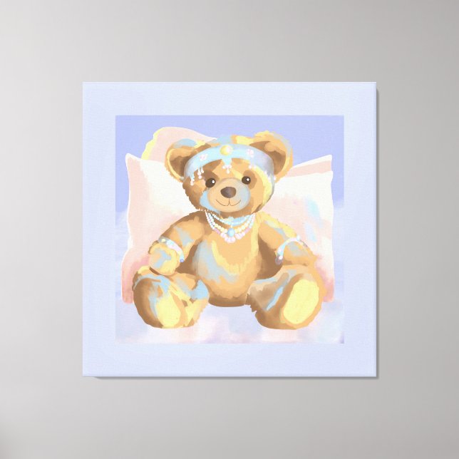 Lienzo Canvas Jewelry Bear (Anverso)