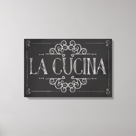 Lienzo Canvas "La Cucina"