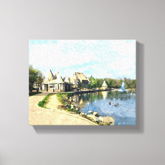 Lienzo CANVAS: Lake Harriet Parkway, Mpls., MN_