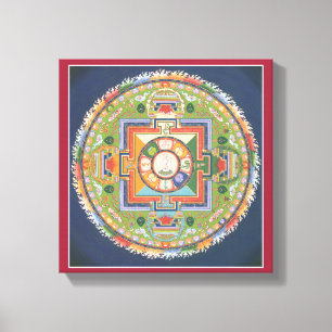Lienzo CANVAS - Mandala de Buda de la compasión