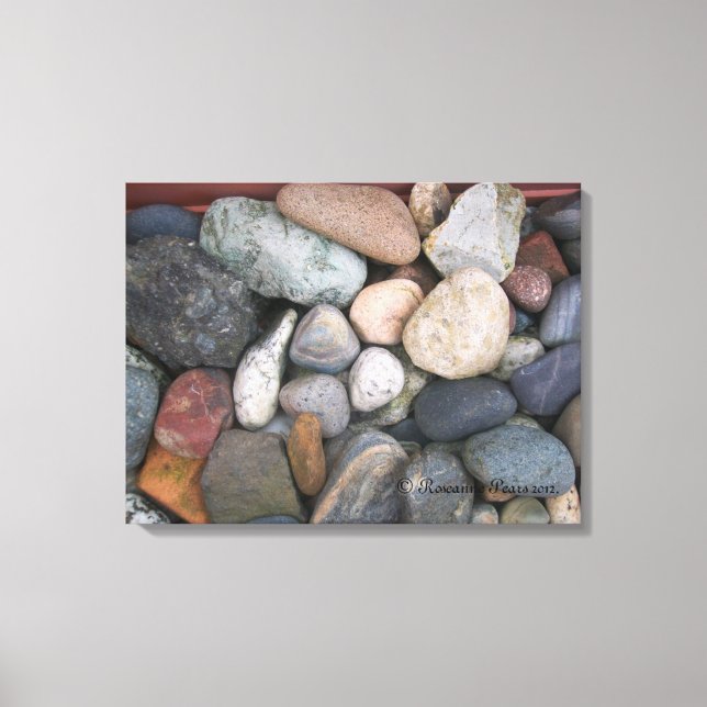 Lienzo Canvas (Pebbles #2) RFPMDesigns ©️ 2012 (Anverso)