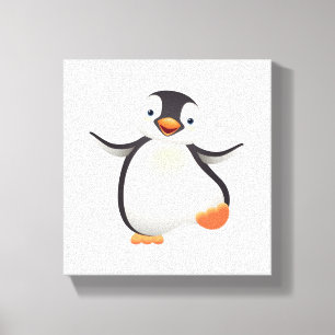 Lienzo Canvas - Pingüino Bebé