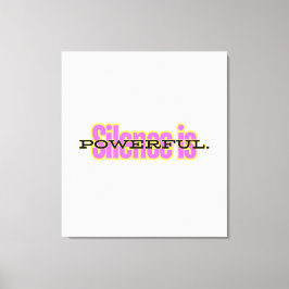 Lienzo Canvas Print – Minimalist Motivational Wall Art