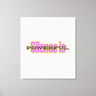Lienzo Canvas Print – Minimalist Motivational Wall Art
