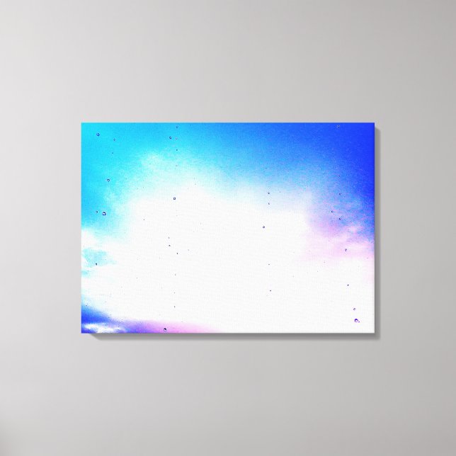 LIENZO CANVAS RAINDROPS  (Anverso)