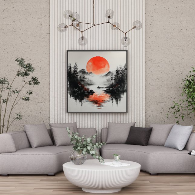 Lienzo Canvas reflectantes de Zen Lake Sun (Subido por el creador)