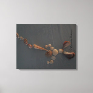 Lienzo Canvas-SeaShellManBlowingHorn© Roseanne Pears 2012