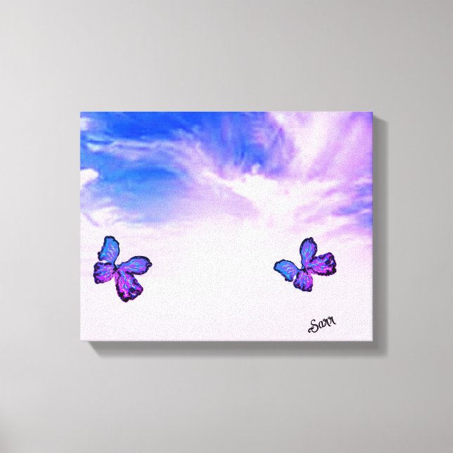 Lienzo Canvas : Tranquilidad dentro de la tormenta (Anverso)