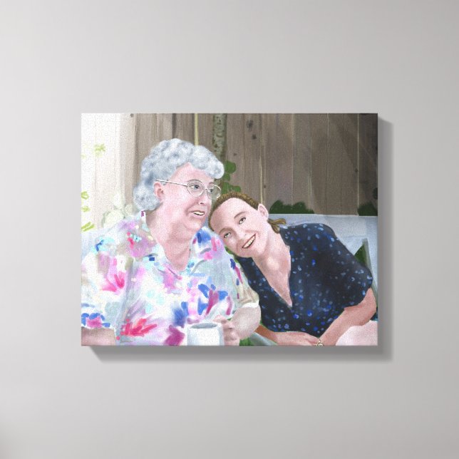 Lienzo Canvas - Un día en el tío (Anverso)