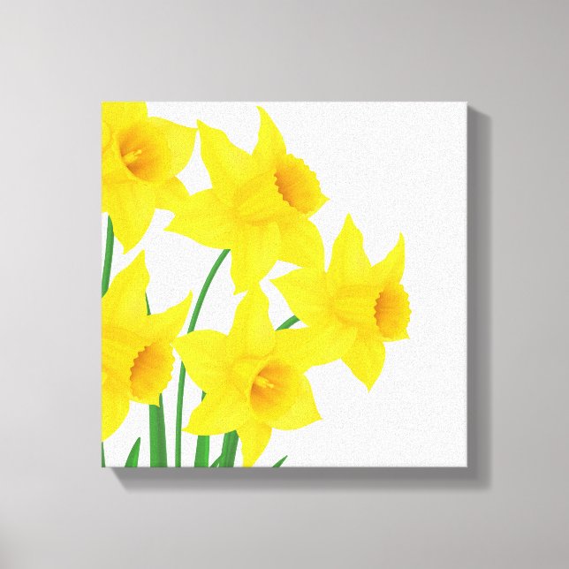 Lienzo Canvas Wall Art-Daffodils (Anverso)